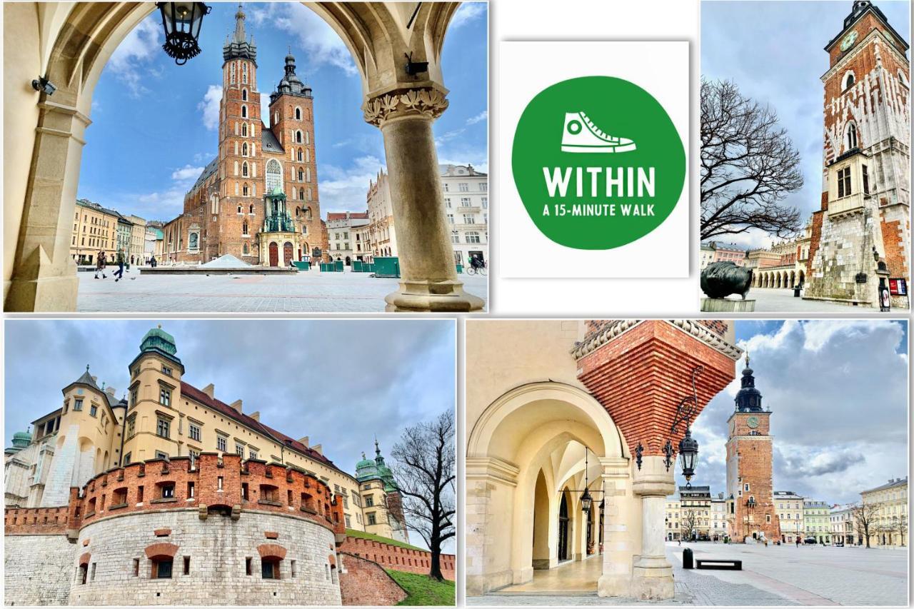 Green Apartments V2,0 #Nowy Square, Kazimierz District Krakow Bagian luar foto